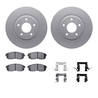 R1 Concepts® - Front Brake Kit with Ceramic Pads