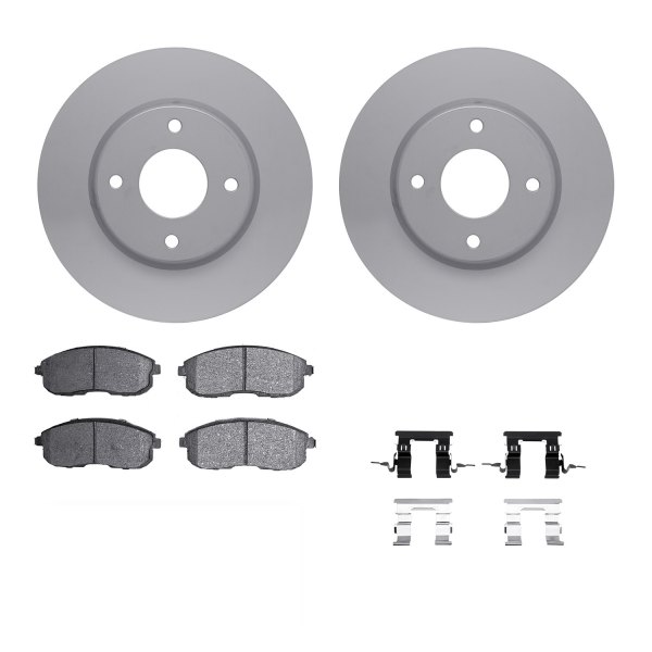  R1 Concepts® - Front Brake Kit with Ceramic Pads