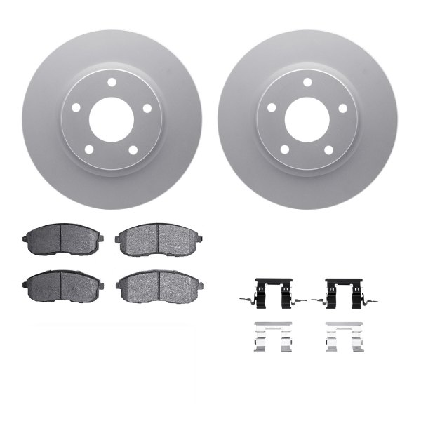  R1 Concepts® - Front Brake Kit with Ceramic Pads