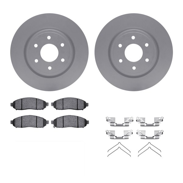  R1 Concepts® - Front Brake Kit with Ceramic Pads