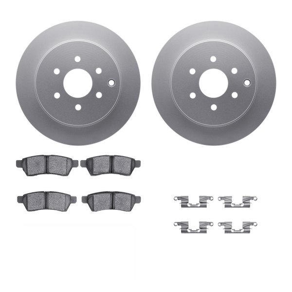  R1 Concepts® - Rear Brake Kit with Ceramic Pads