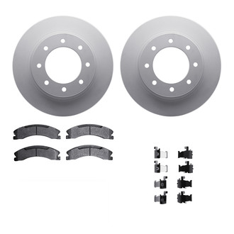 R1 Concepts® - Front Brake Kit with Ceramic Pads