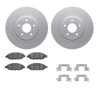 R1 Concepts® - Front Brake Kit with Ceramic Pads