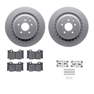 R1 Concepts® - Rear Brake Kit with Ceramic Pads