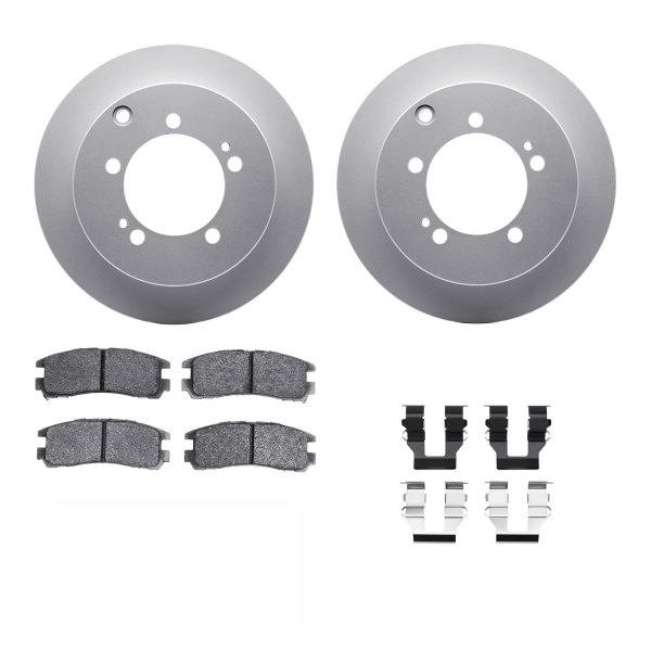  R1 Concepts® - Rear Brake Kit with Ceramic Pads