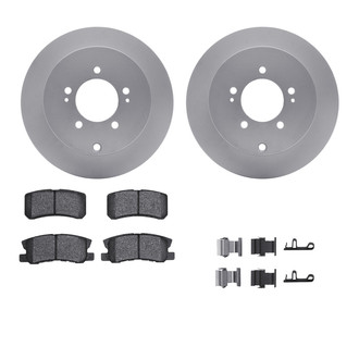 R1 Concepts® - Rear Brake Kit with Ceramic Pads