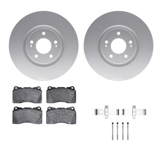 R1 Concepts® - Front Brake Kit with Ceramic Pads