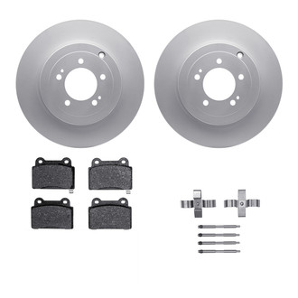 R1 Concepts® - Rear Brake Kit with Ceramic Pads