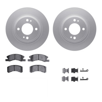 R1 Concepts® - Carbon Coated Brake Kit with Ceramic Pads