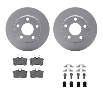 R1 Concepts® - Rear Brake Kit with Ceramic Pads
