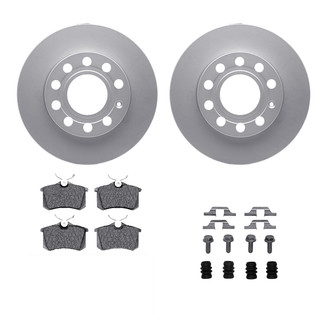 R1 Concepts® - Rear Brake Kit with Ceramic Pads