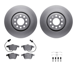 R1 Concepts® - Front Brake Kit with Ceramic Pads
