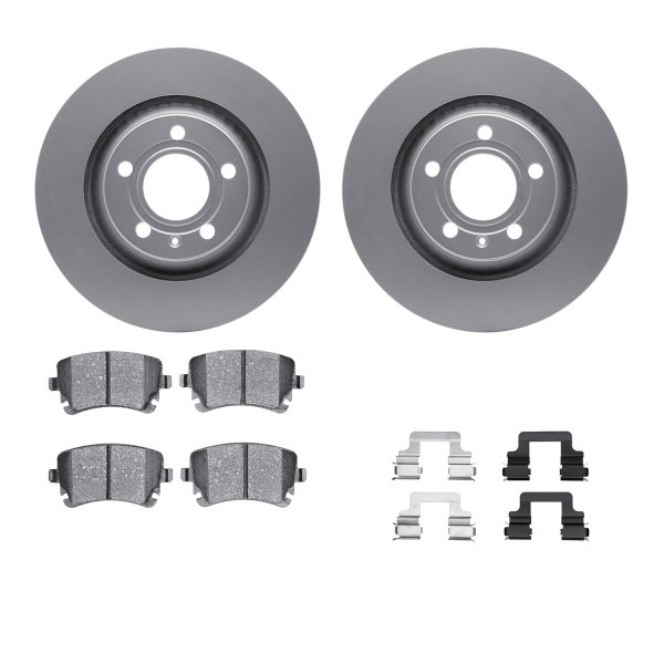  R1 Concepts® - Rear Brake Kit with Ceramic Pads