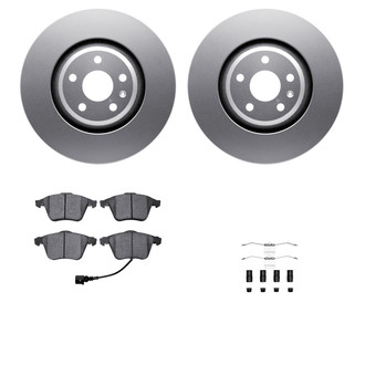 R1 Concepts® - Front Brake Kit with Ceramic Pads
