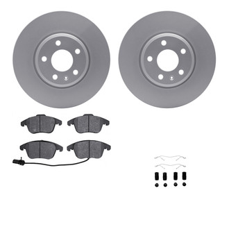 R1 Concepts® - Front Brake Kit with Ceramic Pads