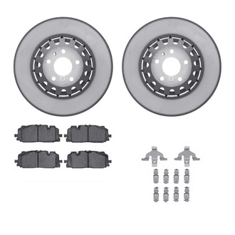 R1 Concepts® - Carbon Coated Brake Kit with Ceramic Pads