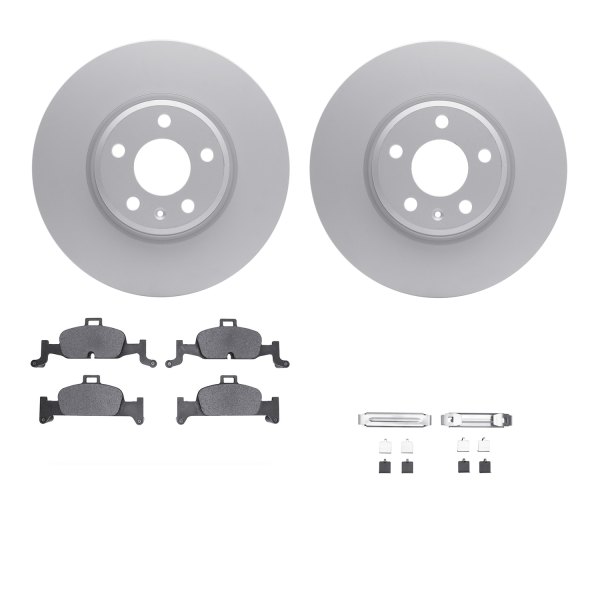  R1 Concepts® - Front Brake Kit with Ceramic Pads