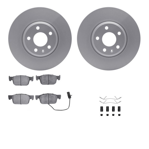  R1 Concepts® - Front Brake Kit with Ceramic Pads