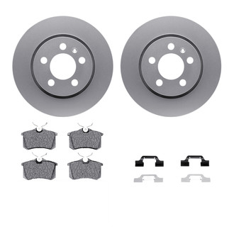 R1 Concepts® - Rear Brake Kit with Ceramic Pads