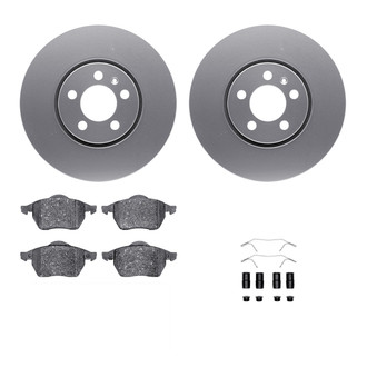 R1 Concepts® - Front Brake Kit with Ceramic Pads
