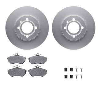 R1 Concepts® - Front Brake Kit with Ceramic Pads