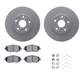 R1 Concepts® - Front Brake Kit with Ceramic Pads