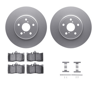 R1 Concepts® - Front Brake Kit with Ceramic Pads