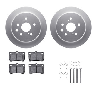 R1 Concepts® - Rear Brake Kit with Ceramic Pads