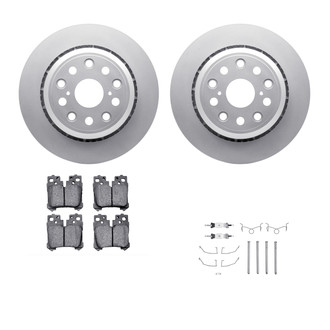 R1 Concepts® - Rear Brake Kit with Ceramic Pads