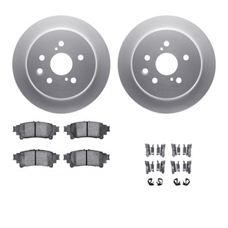 R1 Concepts® - Rear Brake Kit with Ceramic Pads