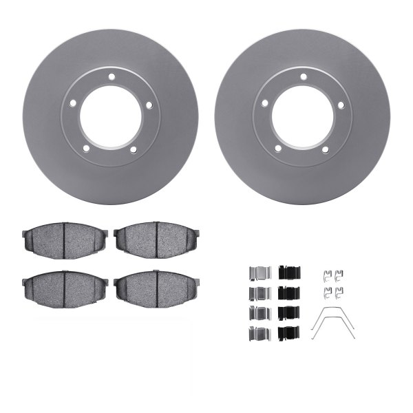  R1 Concepts® - Front Brake Kit with Ceramic Pads