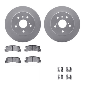 R1 Concepts® - Rear Brake Kit with Ceramic Pads