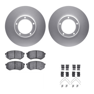 R1 Concepts® - Front Brake Kit with Ceramic Pads