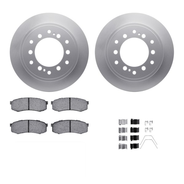  R1 Concepts® - Rear Brake Kit with Ceramic Pads