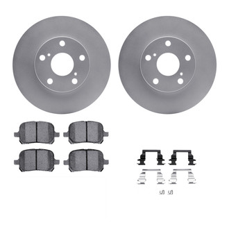 R1 Concepts® - Front Brake Kit with Ceramic Pads