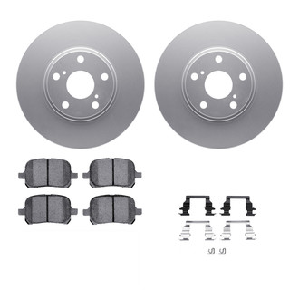 R1 Concepts® - Front Brake Kit with Ceramic Pads