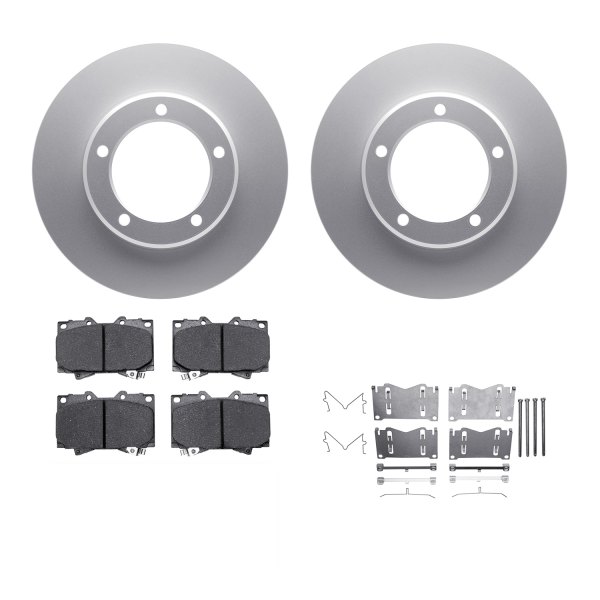  R1 Concepts® - Front Brake Kit with Ceramic Pads