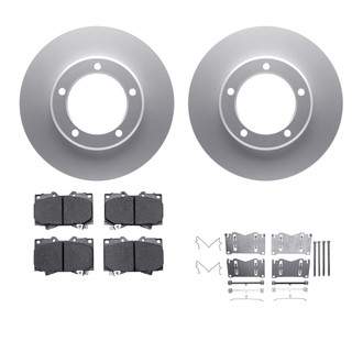 R1 Concepts® WDWH1-76028 - Front Brake Kit with Ceramic Pads