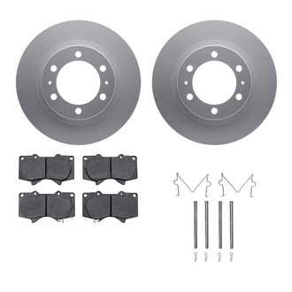 R1 Concepts® - Carbon Coated Brake Kit with Ceramic Pads