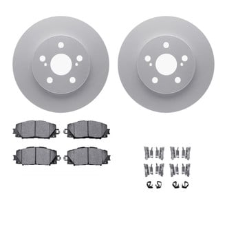 R1 Concepts® - Carbon Coated Brake Kit with Ceramic Pads