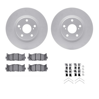 R1 Concepts® - Front Brake Kit with Ceramic Pads