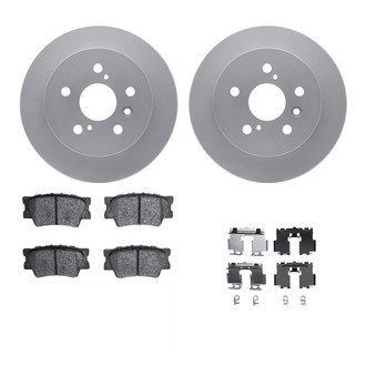 R1 Concepts® - Rear Brake Kit with Ceramic Pads