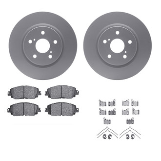 R1 Concepts® - Front Brake Kit with Ceramic Pads