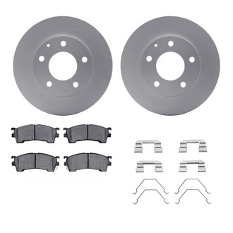 R1 Concepts® - Carbon Coated Brake Kit with Ceramic Pads