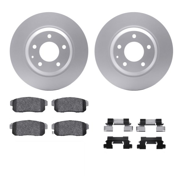  R1 Concepts® - Rear Brake Kit with Ceramic Pads