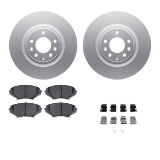 R1 Concepts® - Front Brake Kit with Ceramic Pads