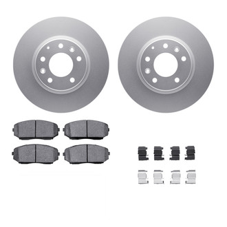 R1 Concepts® WDWH1-80025 - Front Brake Kit with Ceramic Pads