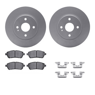 R1 Concepts® - Carbon Coated Brake Kit with Ceramic Pads