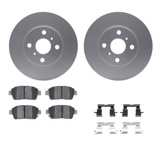 R1 Concepts® - Carbon Coated Brake Kit with Ceramic Pads
