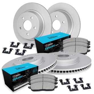 R1 Concepts® - Brake Kit with Ceramic Pads